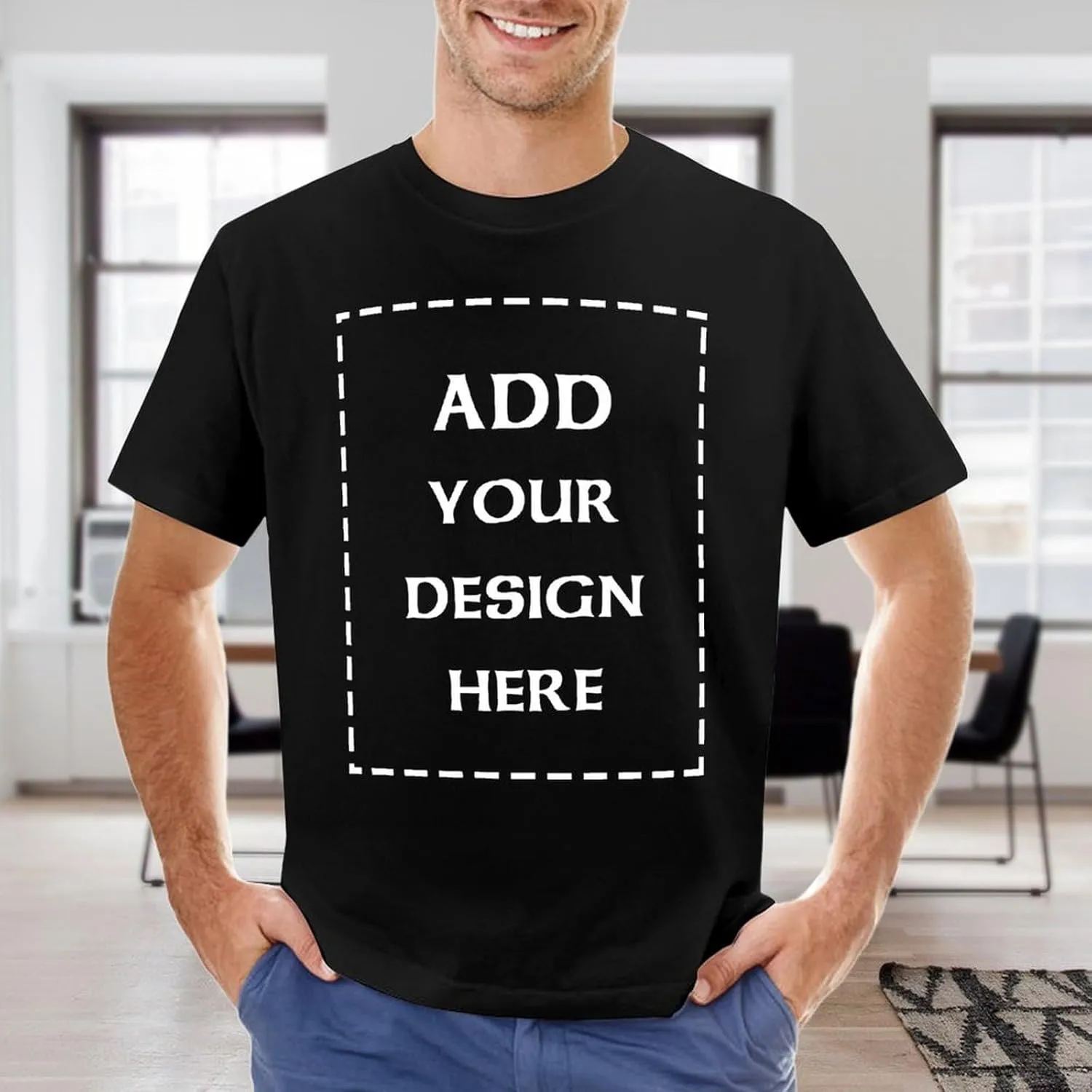 Custom t Shirt Design Your Own Image Text Personalized Adult Printing Shirts