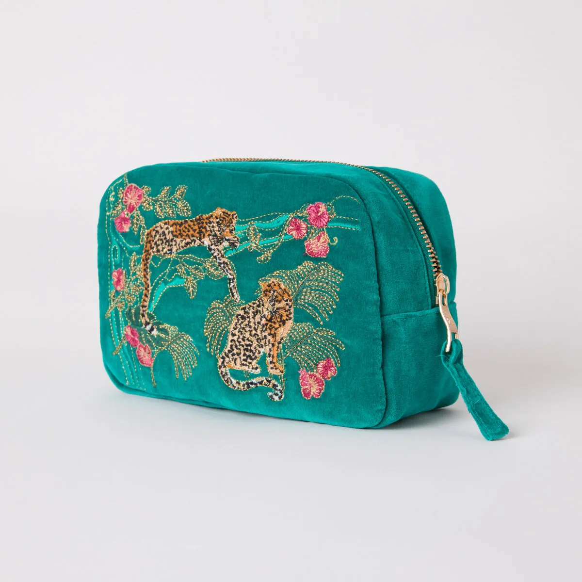 Jungle Jaguar Makeup Bag