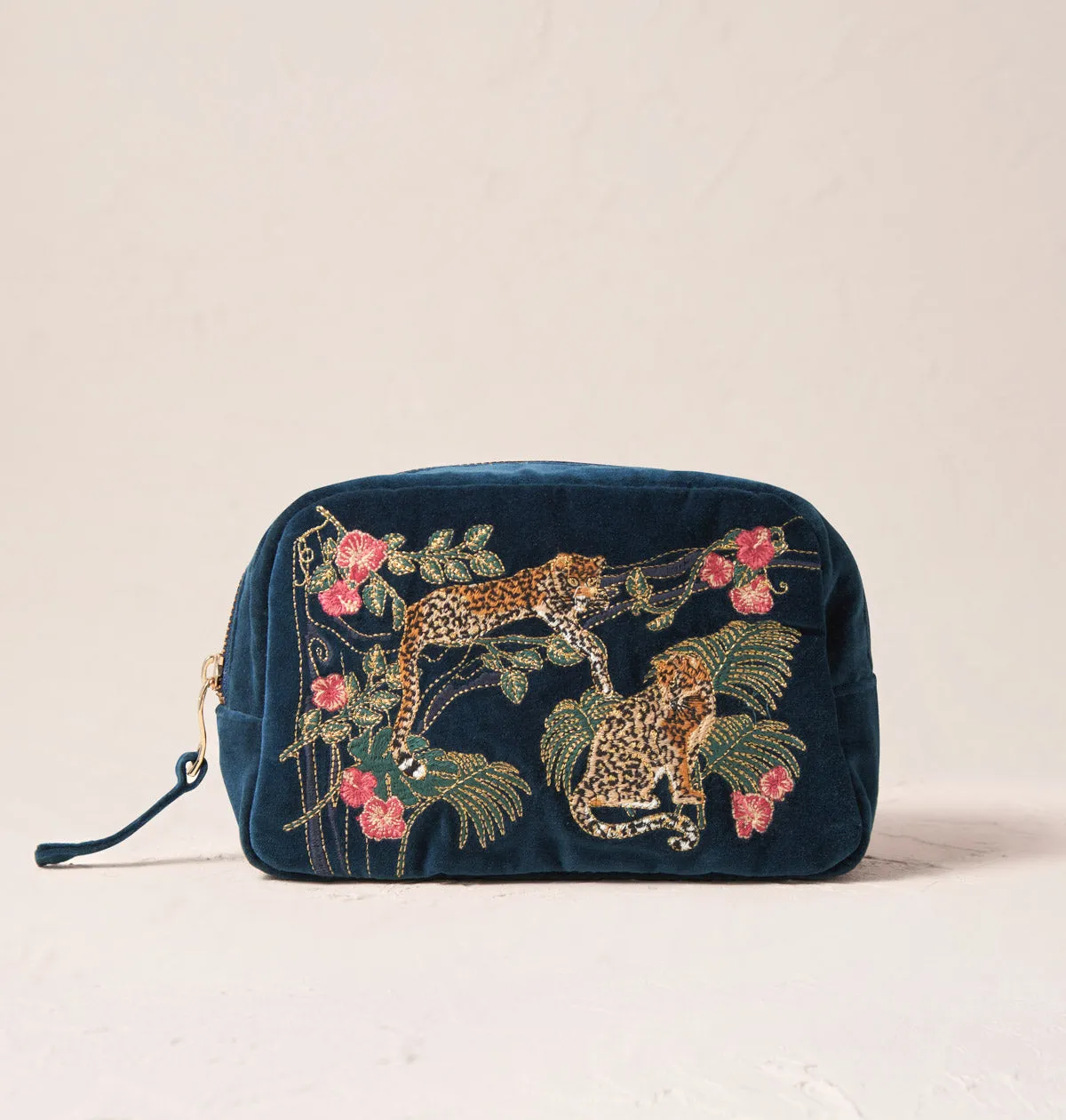 Jungle Jaguar Makeup Bag