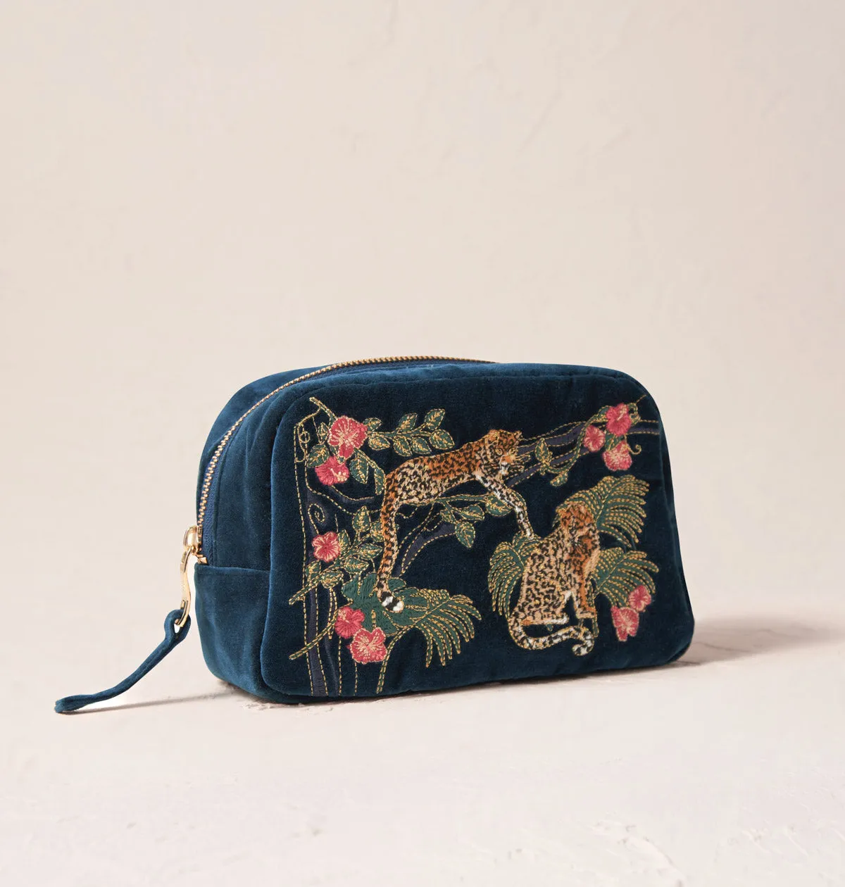 Jungle Jaguar Makeup Bag