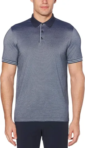 Perry Ellis Men's Icon Polo Shirt with Solid, Breathable, Moisture-Wicking Fabric (Sizes Small-5xl)