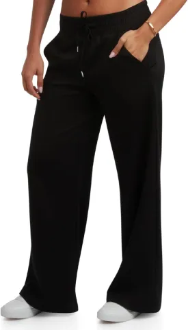Spyder Women's Wide Leg Pants - Cozy Harmony Soft Scuba Double Knit Casual Sweatpants with Drawstring Waistband (Sizes: S-XL)